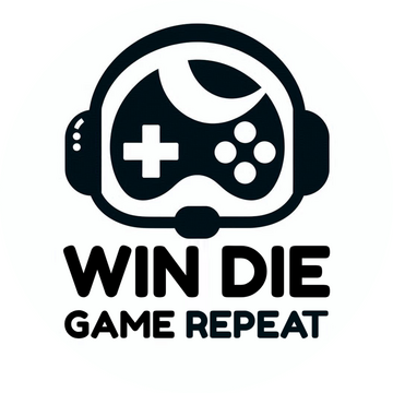 Win Die Game Repeat Logo